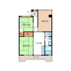 新可児駅 徒歩9分 5階の物件間取画像